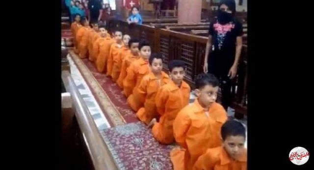 أول تحرك رسمي.. بشأن فيديو ذبح أطفال على طريقة “داعش” داخل كنيسة مصرية