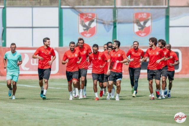 الأهلي يخوض مرانه الأول في المغرب