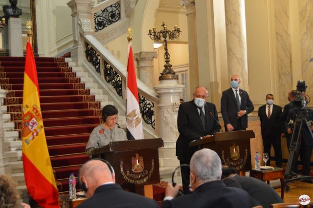 وزيرة الخارجية الإسبانية: مصر وإسبانيا تواصلان مساعى تعزيز الشراكة الاستراتيجية فى إطار المبادرة الأورومتوسطية