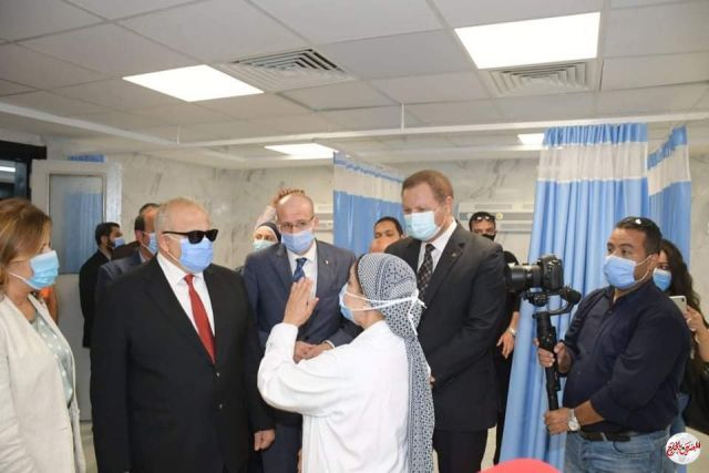 الخشت: مستشفيات جامعة القاهرة ساهمت بقوة في مواجهة أزمة كورورنا