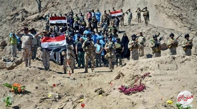 "القوات المسلحة العراقية": العثور على رفات 50 شخصاً أعدمهم داعش