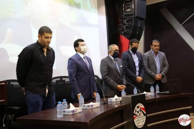 وزير الرياضة يشهد حفل تأبين الراحل الكابتن عزمي مجاهد