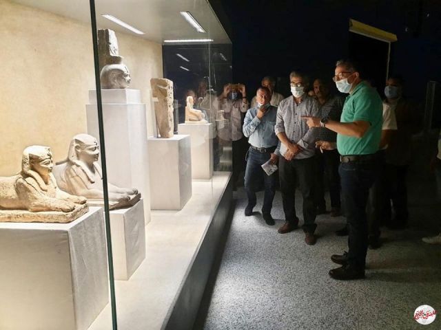 وزير السياحة يتفقد متحف آثار شرم الشيخ  تمهيدا لافتتاحه الوشيك